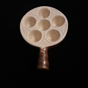 Emile Henry French Escargot dish. Made in France